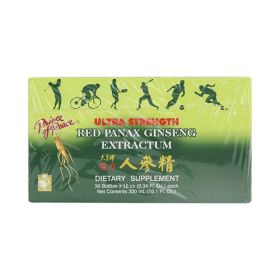 Prince Of Peace Red Panax Ginseng Extractum Ultra Strength - 30 Bottles Prince Of Peace Red Panax Ginseng Extractum Ultra Strength - 30 Bottles